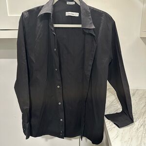 Calvin Klein Men's Black Shirt